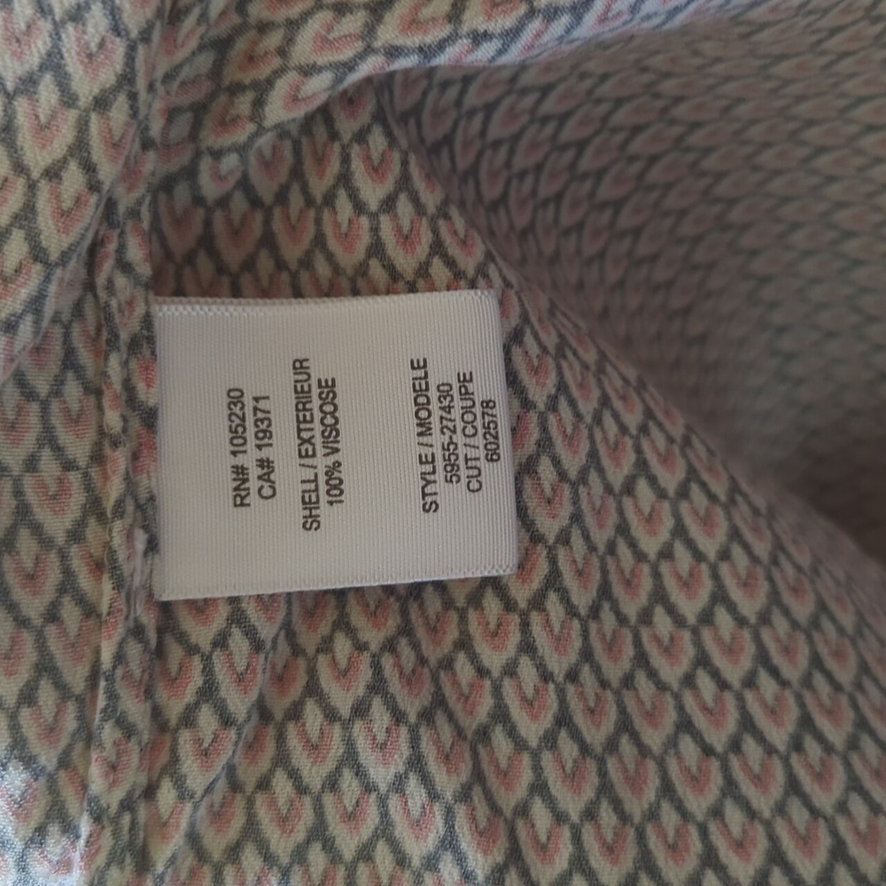 Soft Soft Joie Button Down Blouse Medium - image 5